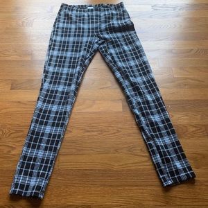 Grid Patterned Leggings